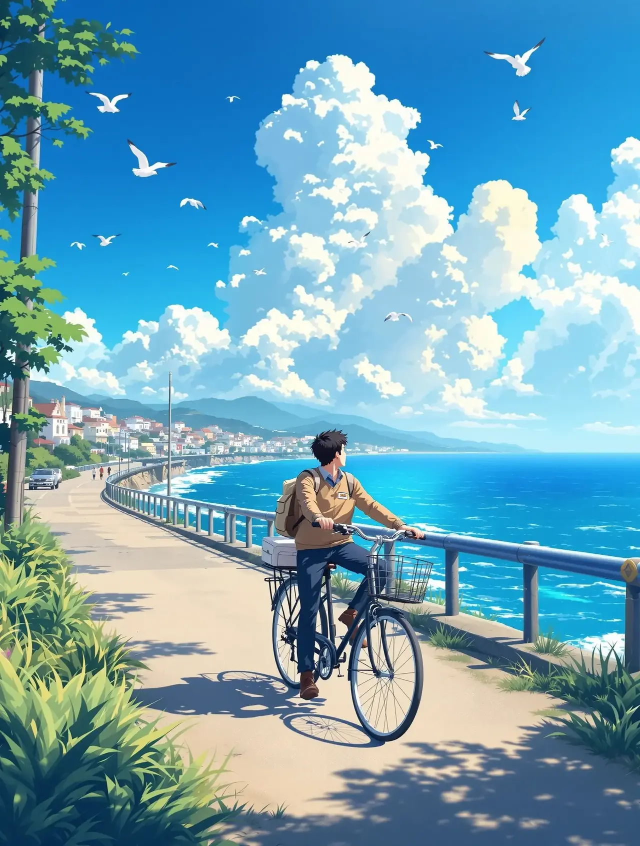 浅水镇来信 - 日本动漫电影 浅水镇来信 封面缩略图,属于治愈番剧分类